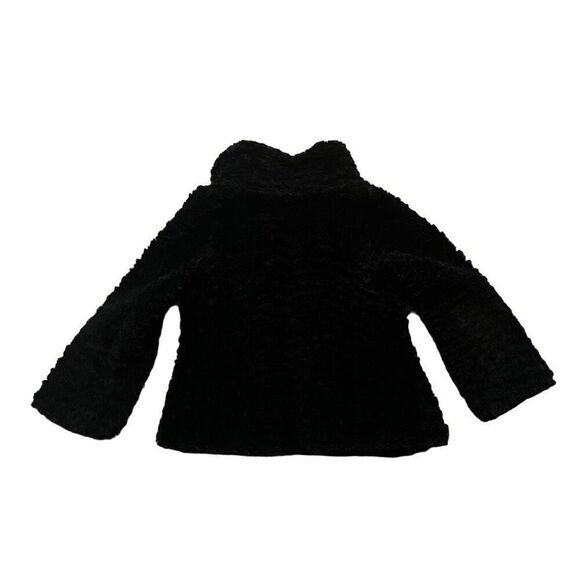 Patagonia girls black pelage parka jacket size small 8 - Picture 2 of 4